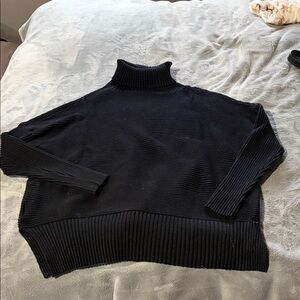 Black Turtleneck Sweater